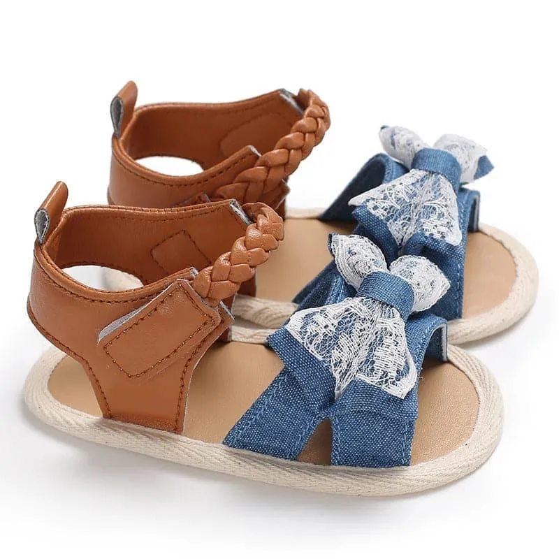 Angelodini™ Summer Princess Soft-Sole Baby Sandals
