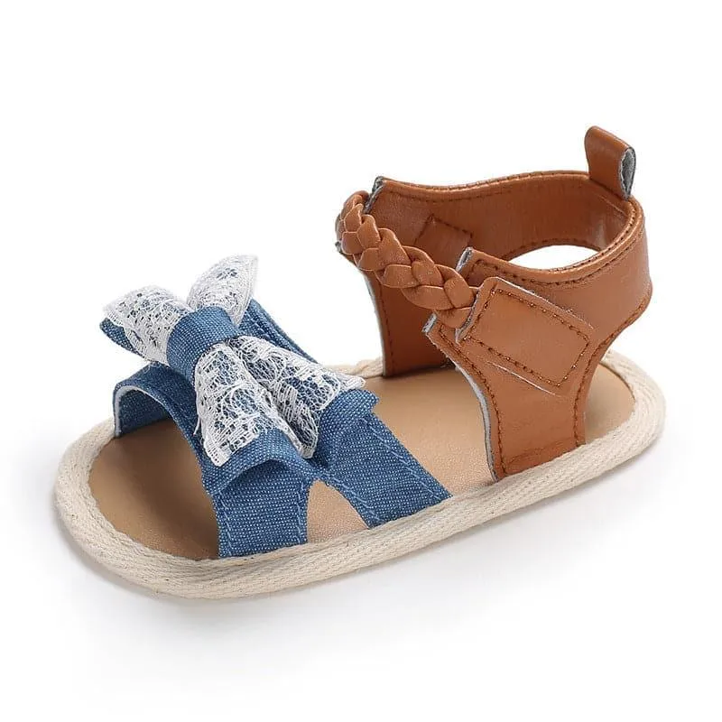 Angelodini™ Summer Princess Soft-Sole Baby Sandals