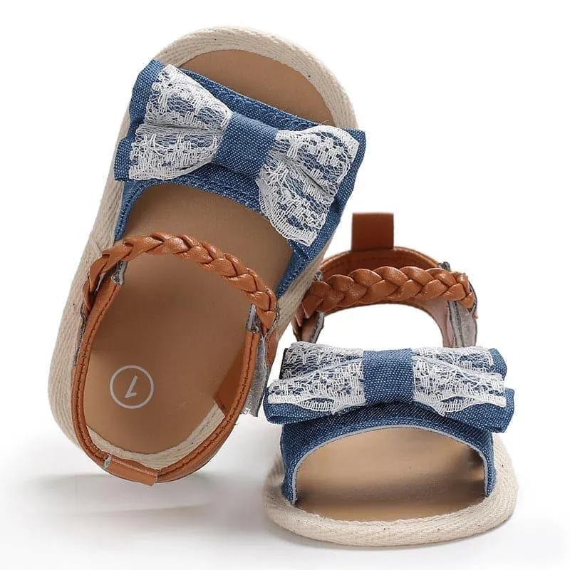 Angelodini™ Summer Princess Soft-Sole Baby Sandals