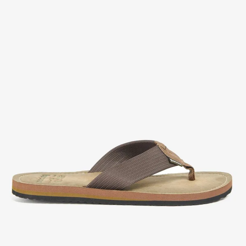 Barbour Toeman Mens Beach Sandal  - Dusty Olive