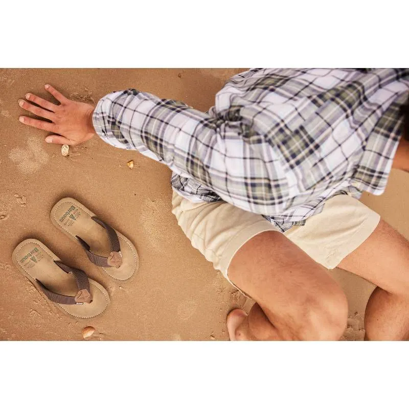 Barbour Toeman Mens Beach Sandal  - Dusty Olive
