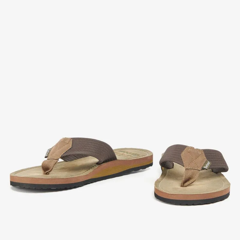 Barbour Toeman Mens Beach Sandal  - Dusty Olive