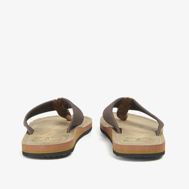 Barbour Toeman Mens Beach Sandal  - Dusty Olive