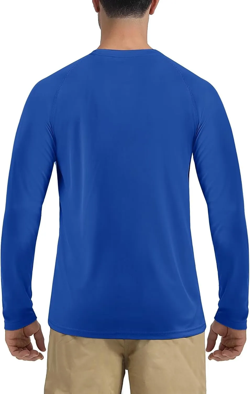 Boladeci Men's UPF 50  Sun Protection UV SPF Shirts Long Sleeve Lightweight Quick Dry Swim T-Shirts Rash Guard