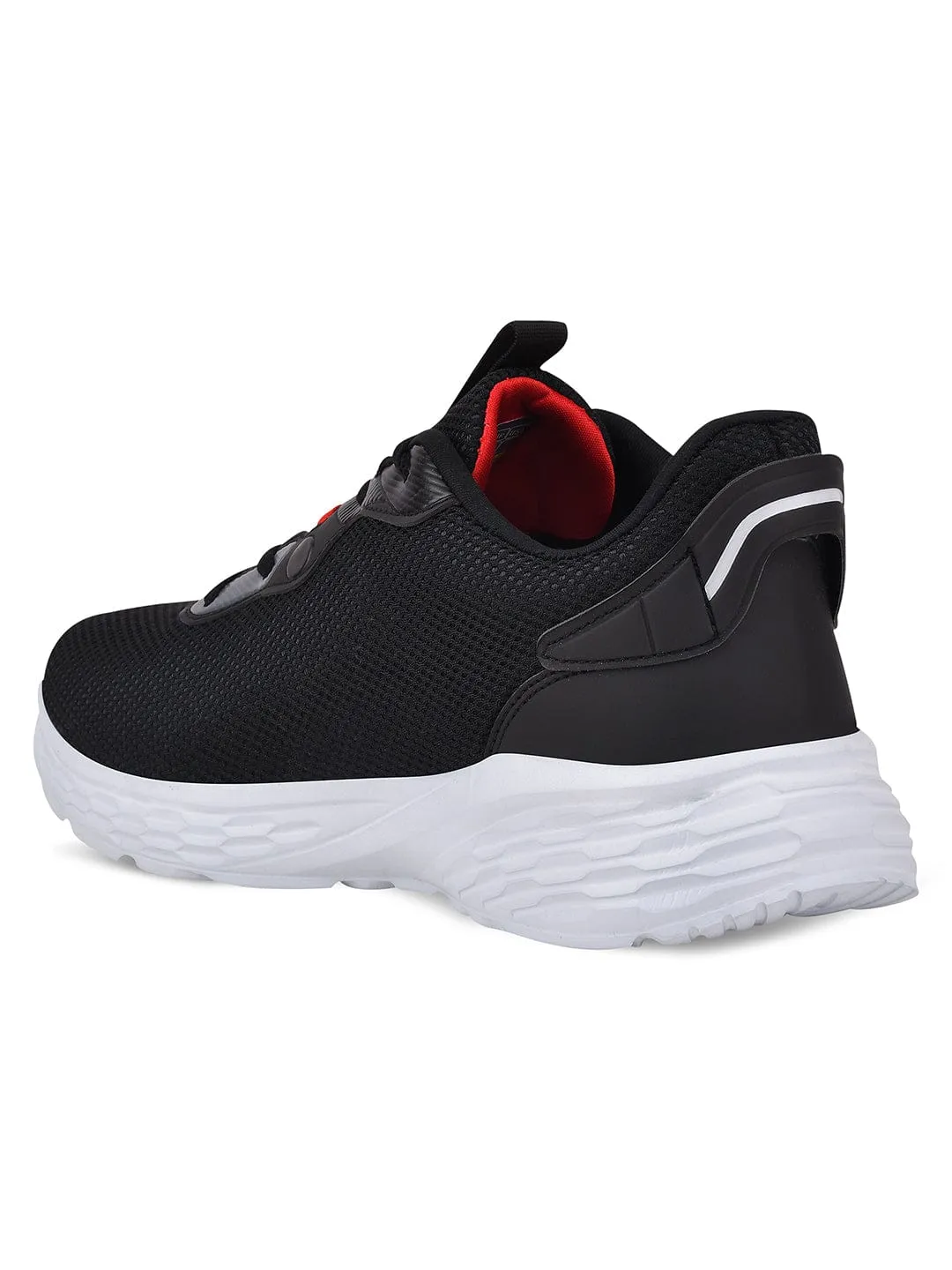 CAMP SMART Black Men's Running Shoes