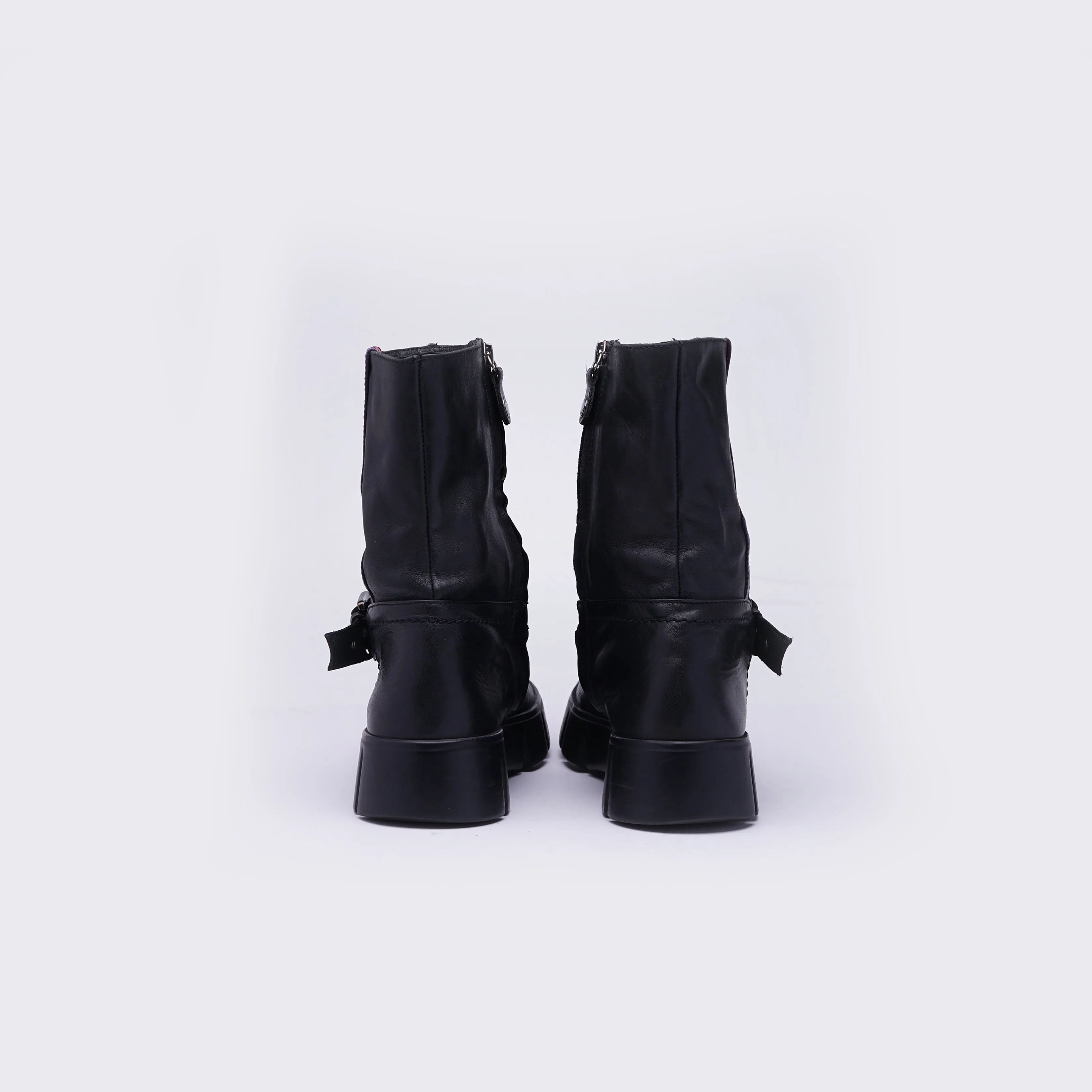 Chunky Lace-Up Ankle Boots – Stylish & Comfortable Footwear