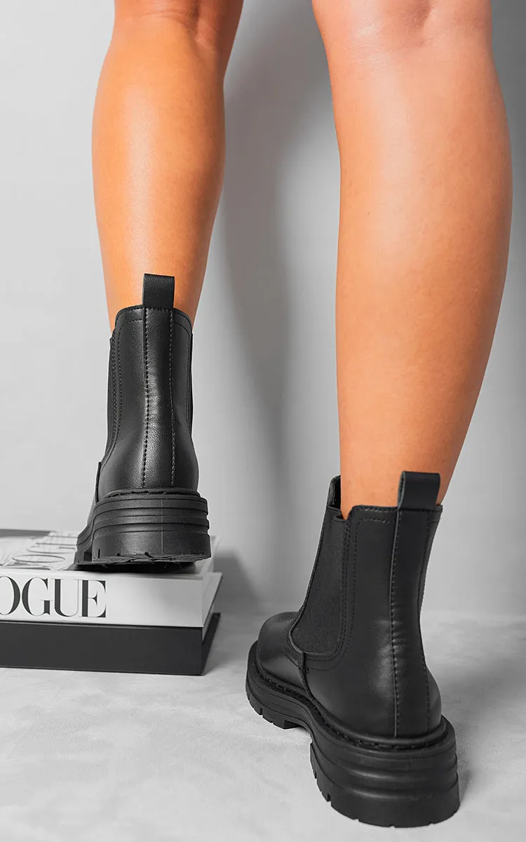 Chunky Platform Chelsea Boots