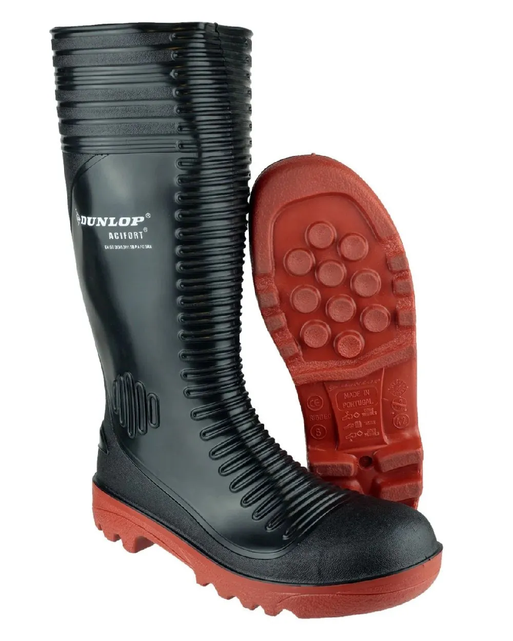 Dunlop Acifort Ribbed Full Safety Wellingtons