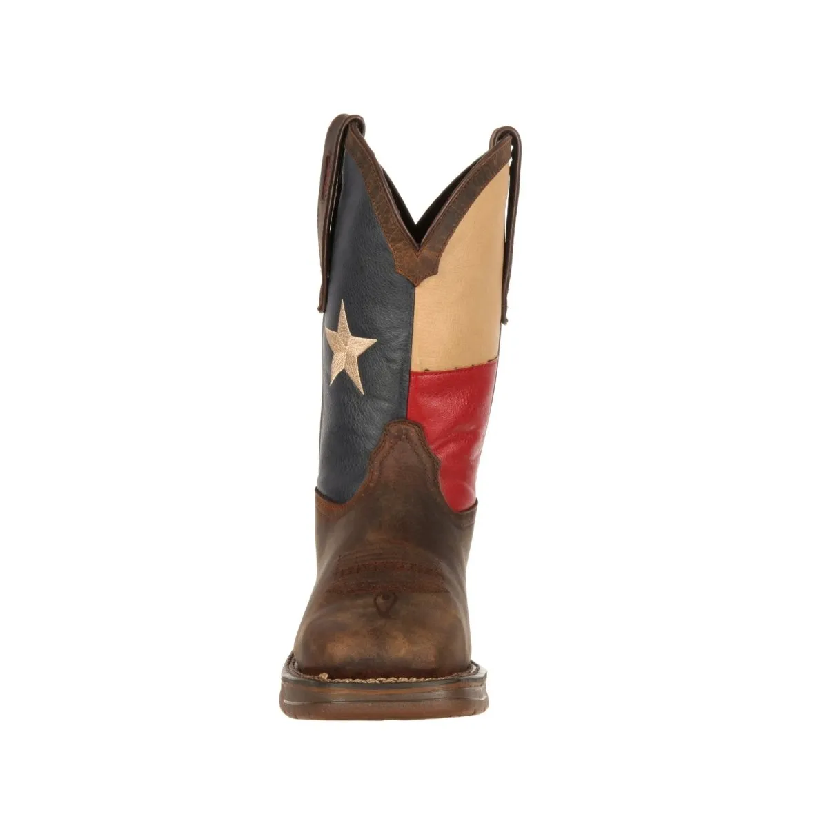 Durango Rebel Men's Steel Toe Texas Flag Western Work Boots Db021 In Brown