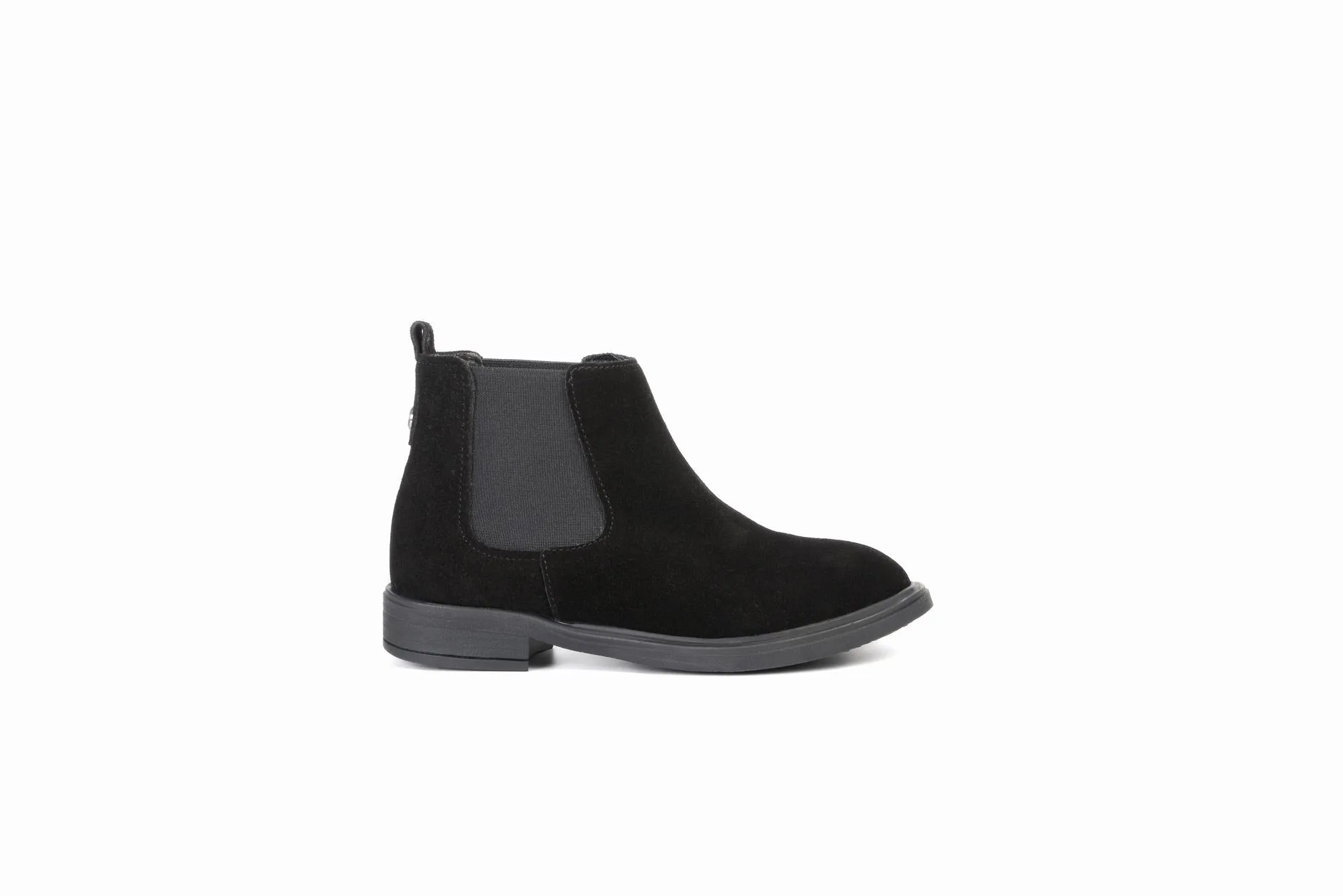 FOOT FEDERATION CHELSEA KIDS' BOOT SUEDE BLACK