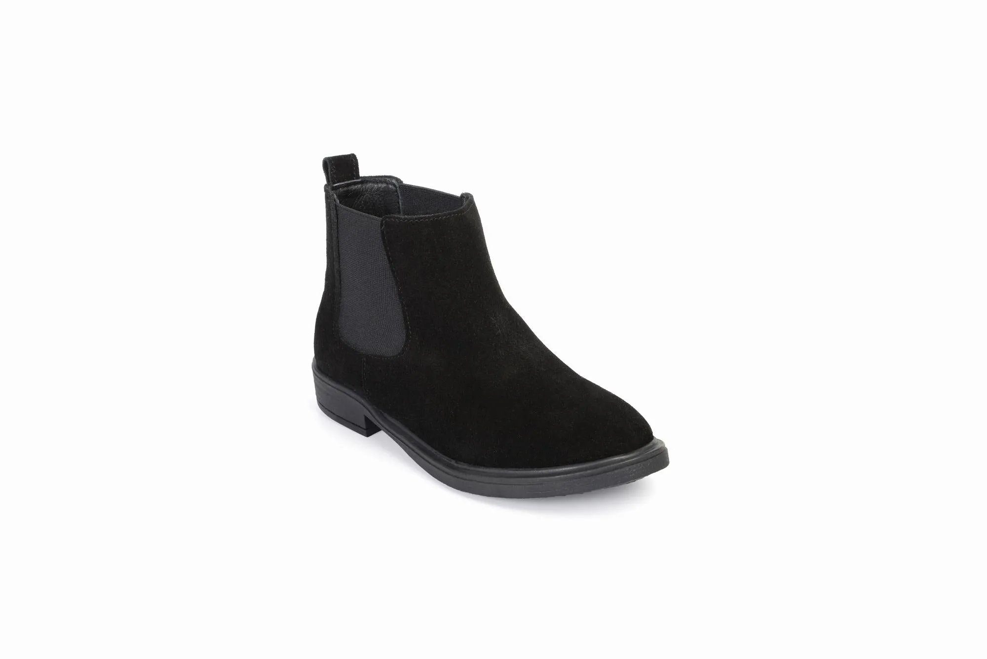 FOOT FEDERATION CHELSEA KIDS' BOOT SUEDE BLACK