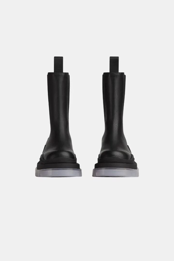 High Chelsea Leather Boots