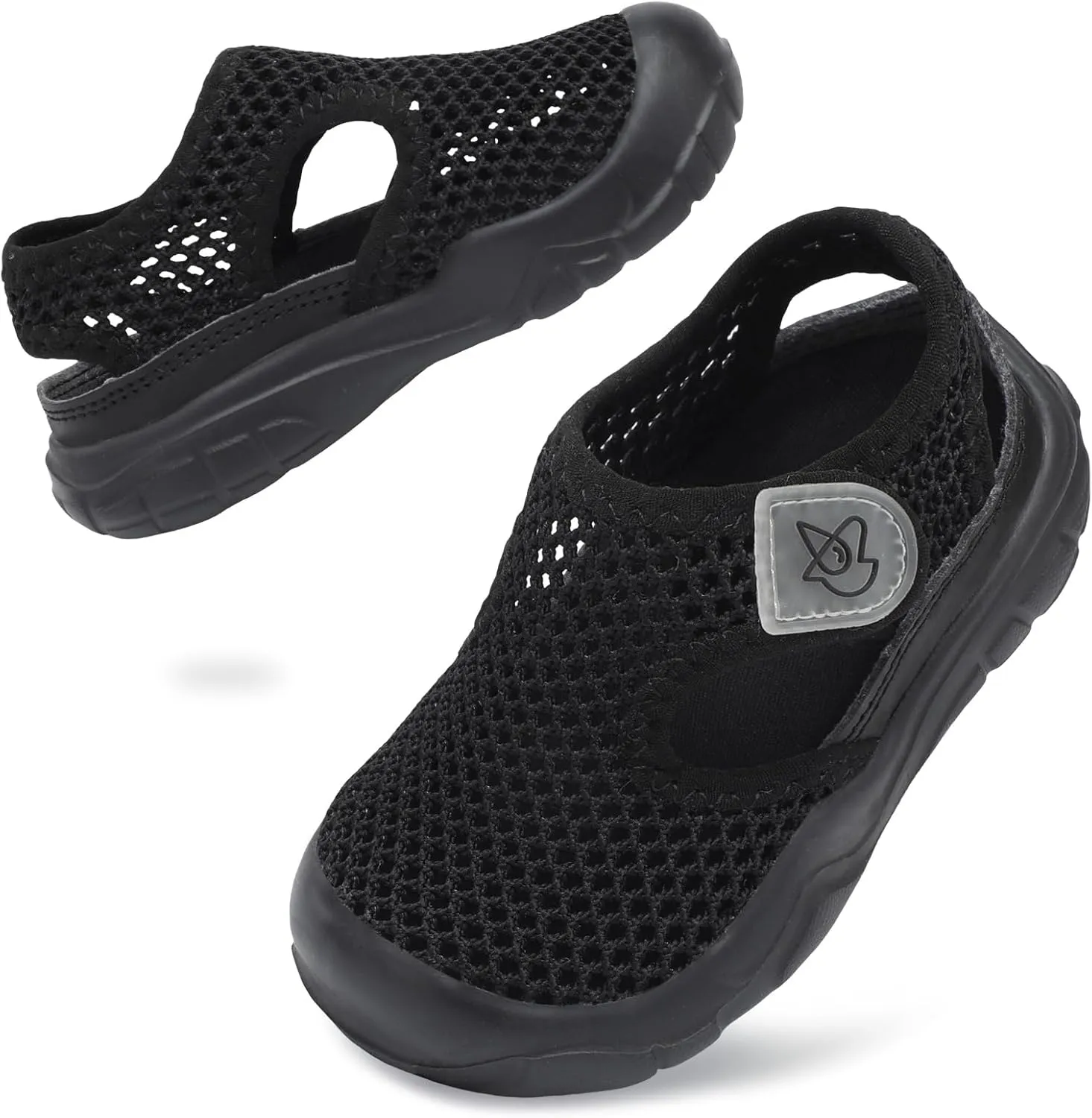 LeIsfIt Toddler Sandals Boys Girls Wide Sandals Kids Water Sandal Shoes Lightweight Barefoot Summer Shoes for Beach Swim
