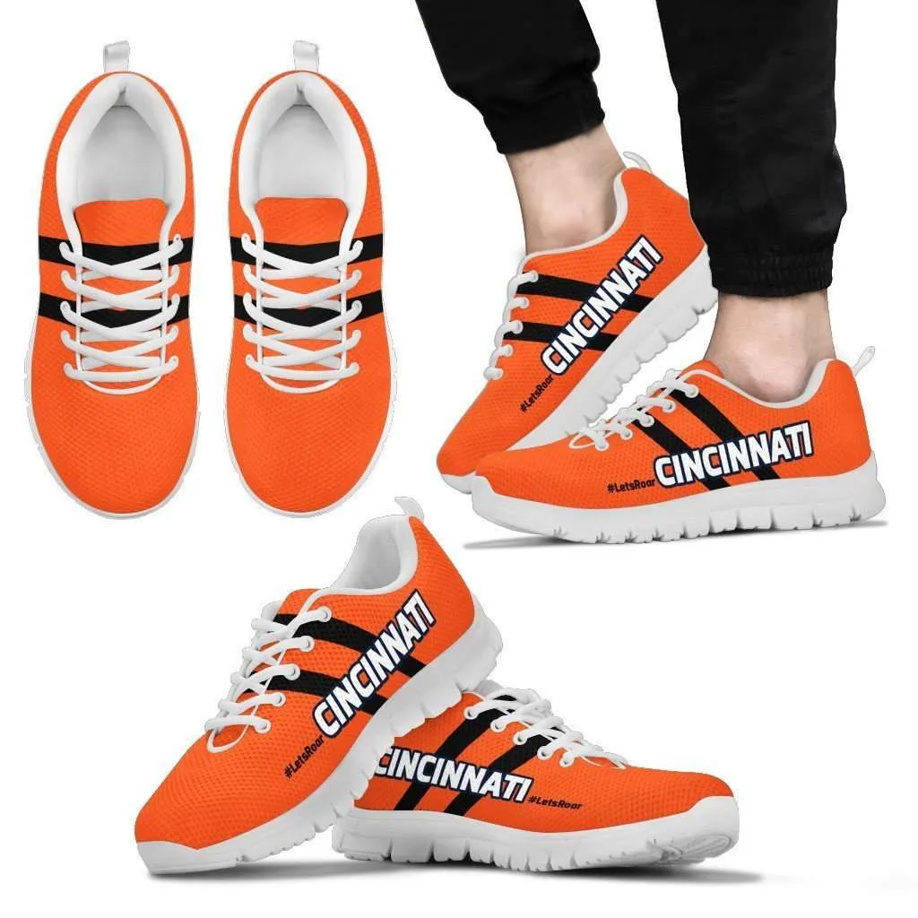 #LetsRoar Cincinnati Fan Running Shoes