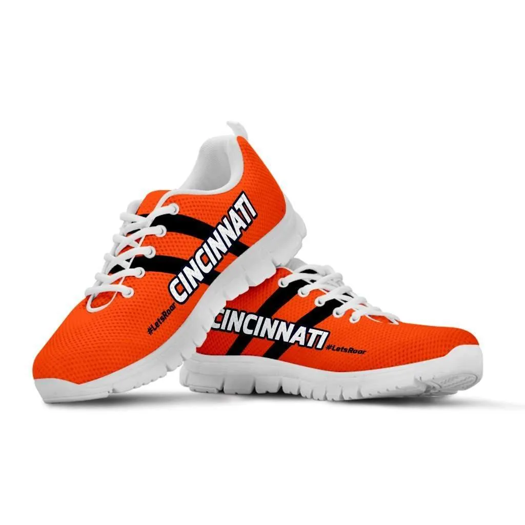 #LetsRoar Cincinnati Fan Running Shoes