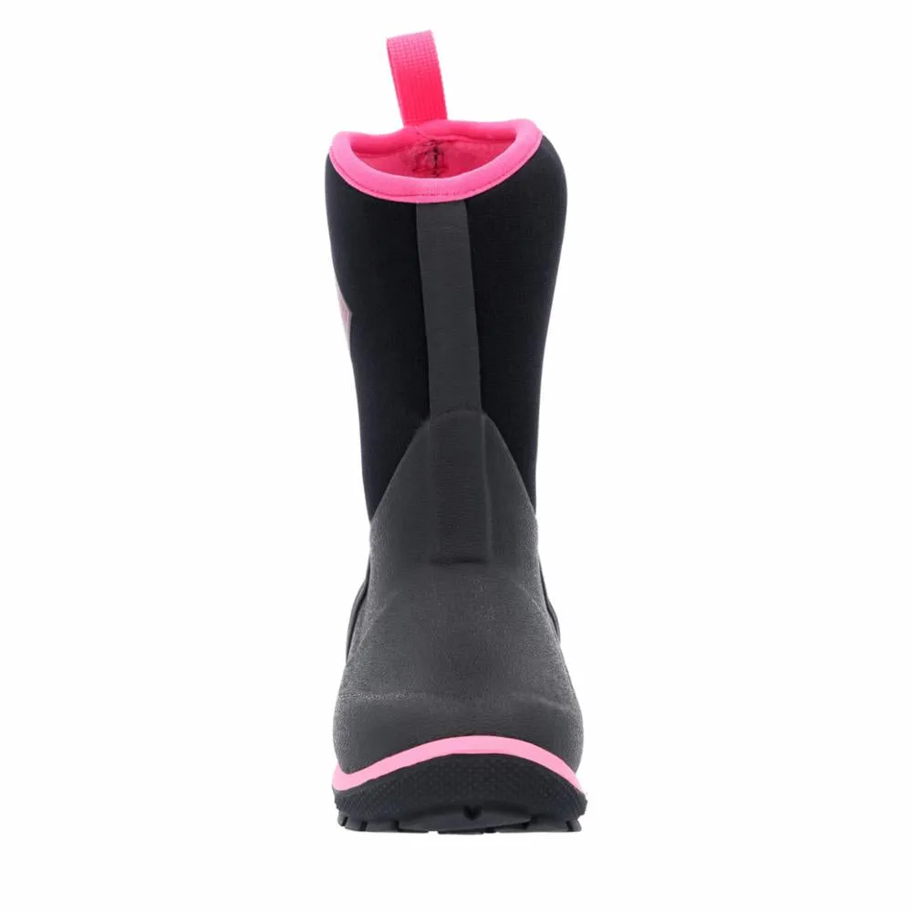 Muck Footwear Kids ELEMENT LILBIG BLACK/PINK