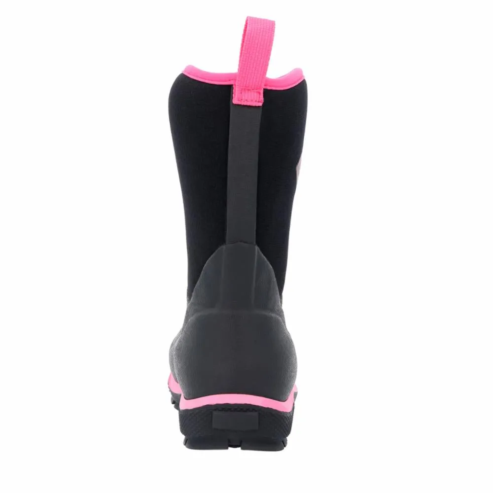 Muck Footwear Kids ELEMENT LILBIG BLACK/PINK