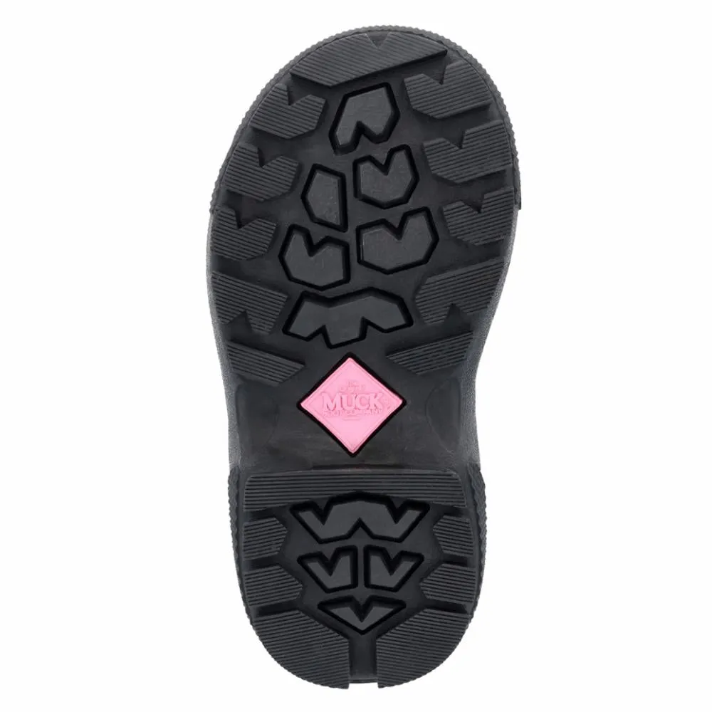 Muck Footwear Kids ELEMENT LILBIG BLACK/PINK