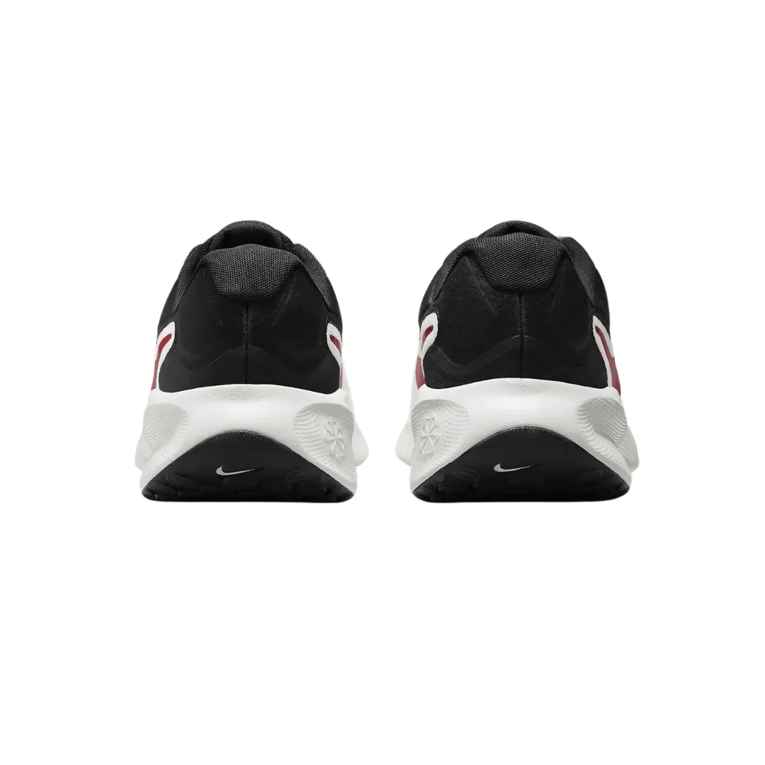 Nike - Men's Revolution 7 'White Black Fire Red' - White / Black / Photon Dust / Fire Red