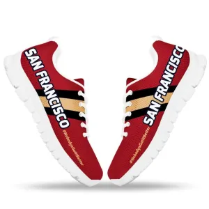 #NobodysGotItBetter San Francisco Fan Running Shoes