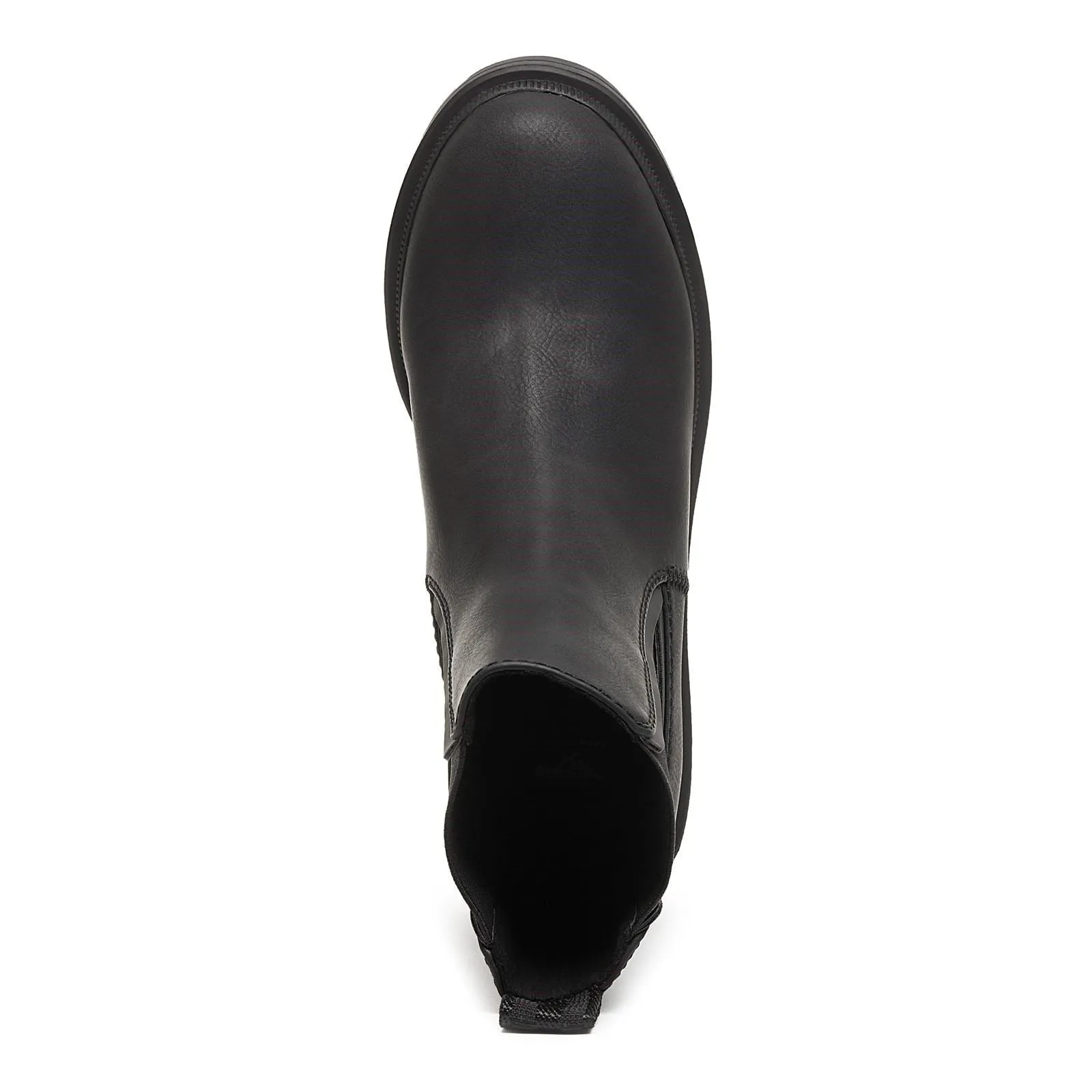 Rocket Dog Iggie Black PU Female Ladies Mid Boot