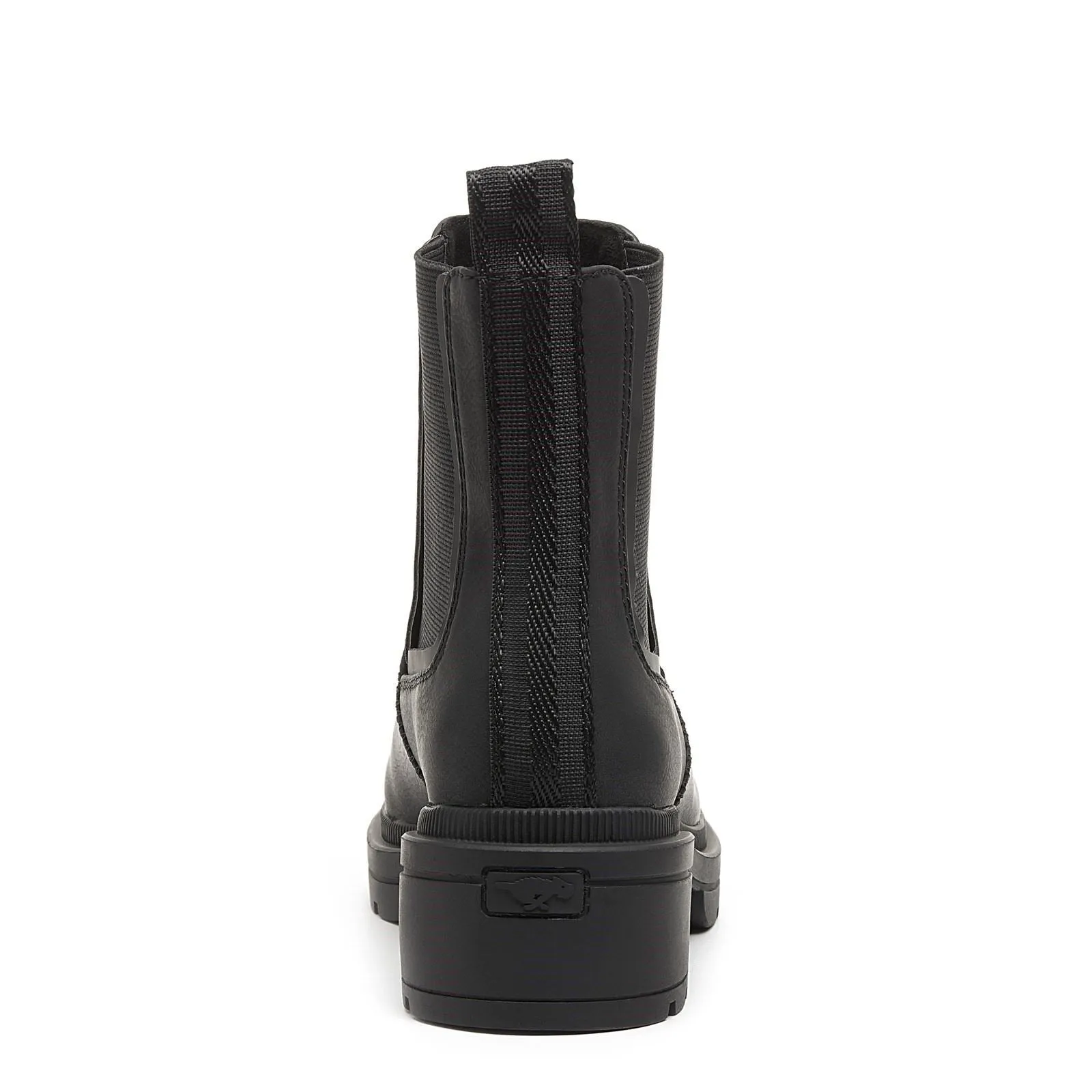 Rocket Dog Iggie Black PU Female Ladies Mid Boot