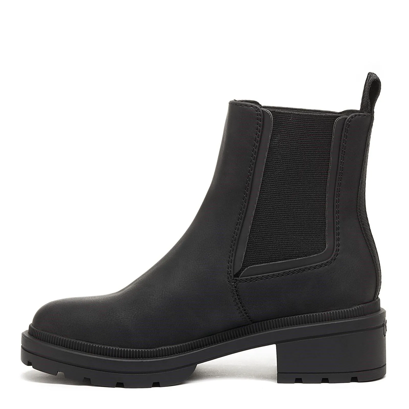 Rocket Dog Iggie Black PU Female Ladies Mid Boot