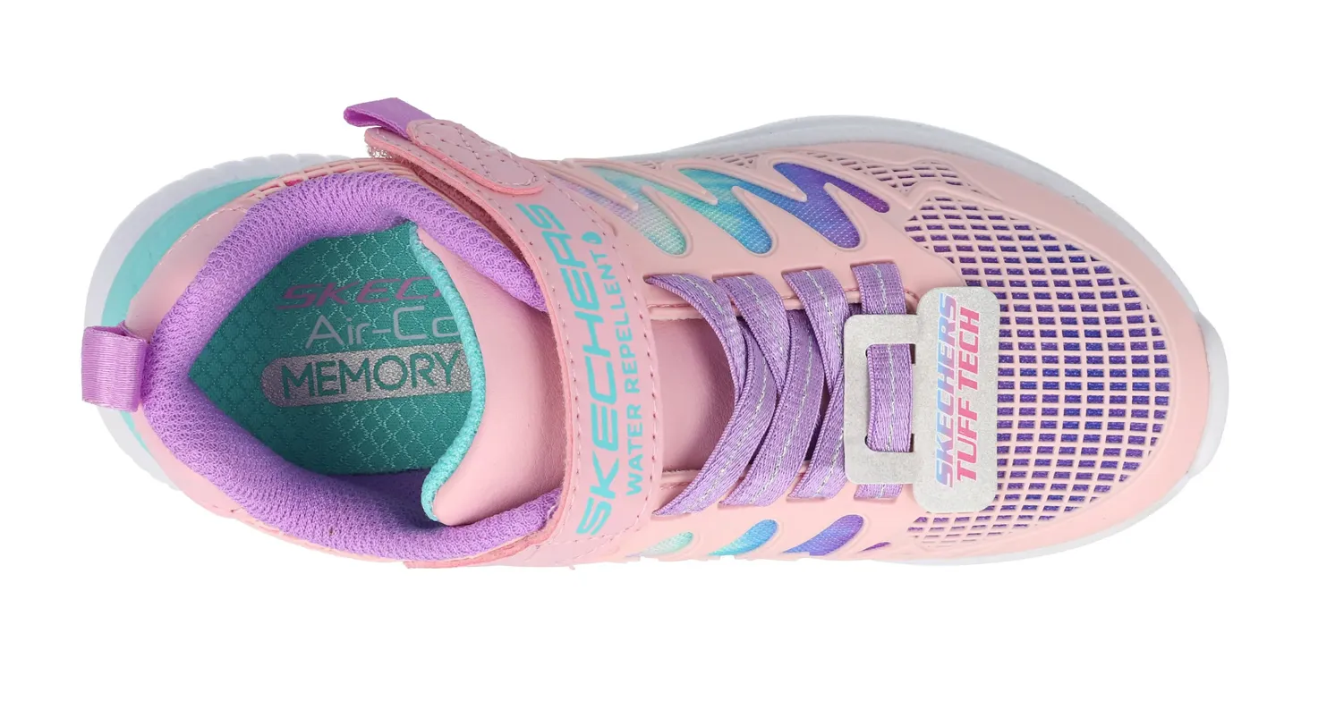 Skechers Kids Radiant Swirl Trainers - White / Multi