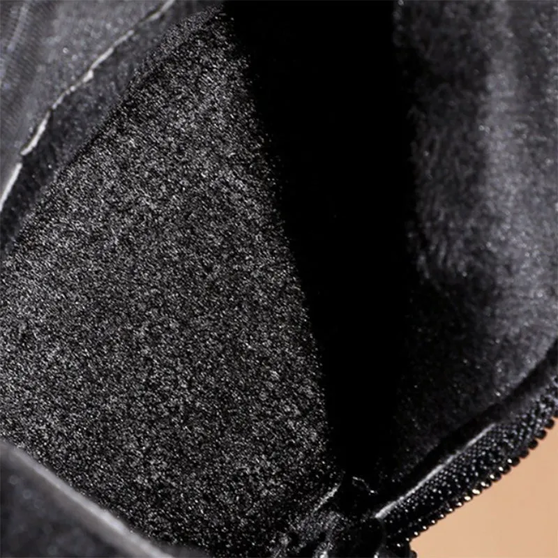 Stone patterned chunky platform chelsea boots