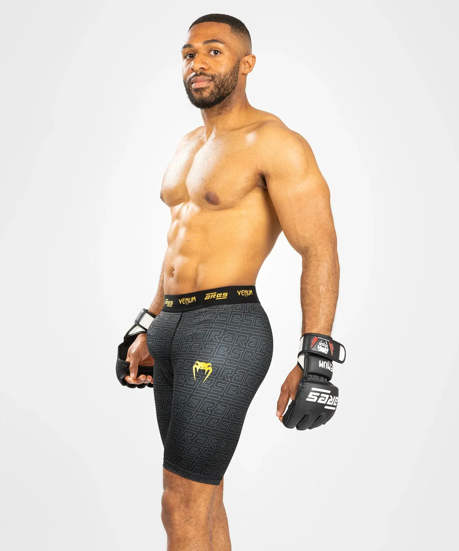 Vale Tudo Short - Venum x Ares 2.0 - Black/Gold