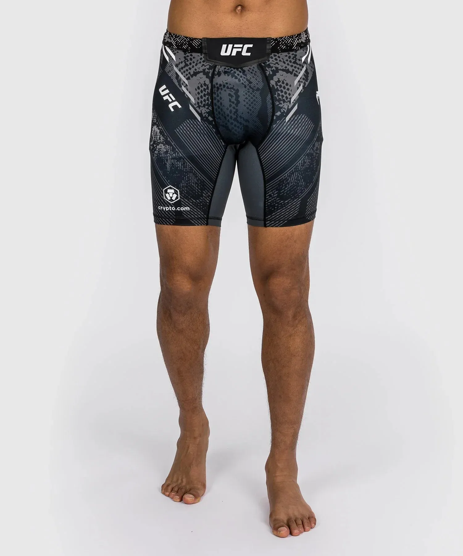 Vale Tudo Shorts - UFC x Venum - 'Adrenaline' Authentic Fight Night shorts - Black