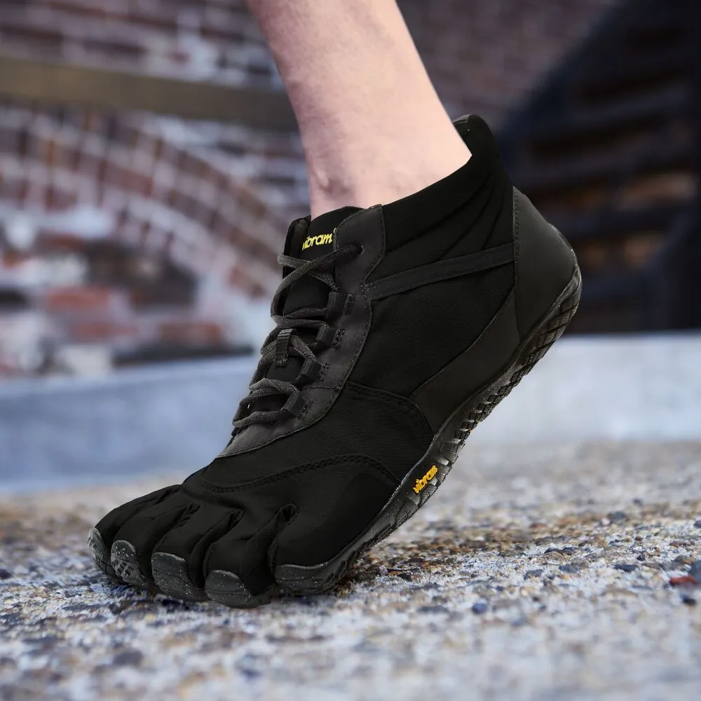 Vibram V-TREK INSULATED Mens Five Fingers Barefoot Feel Trainers - Black
