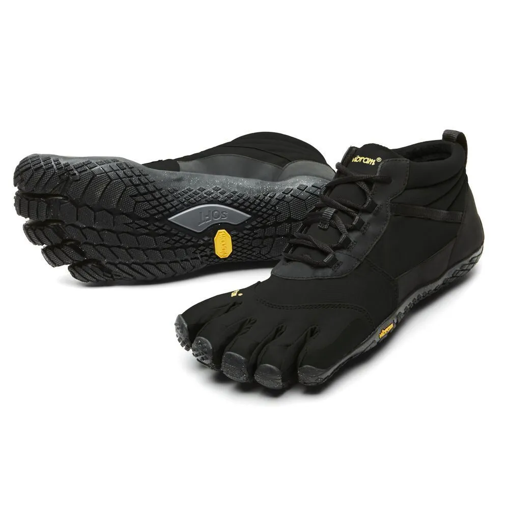 Vibram V-TREK INSULATED Mens Five Fingers Barefoot Feel Trainers - Black