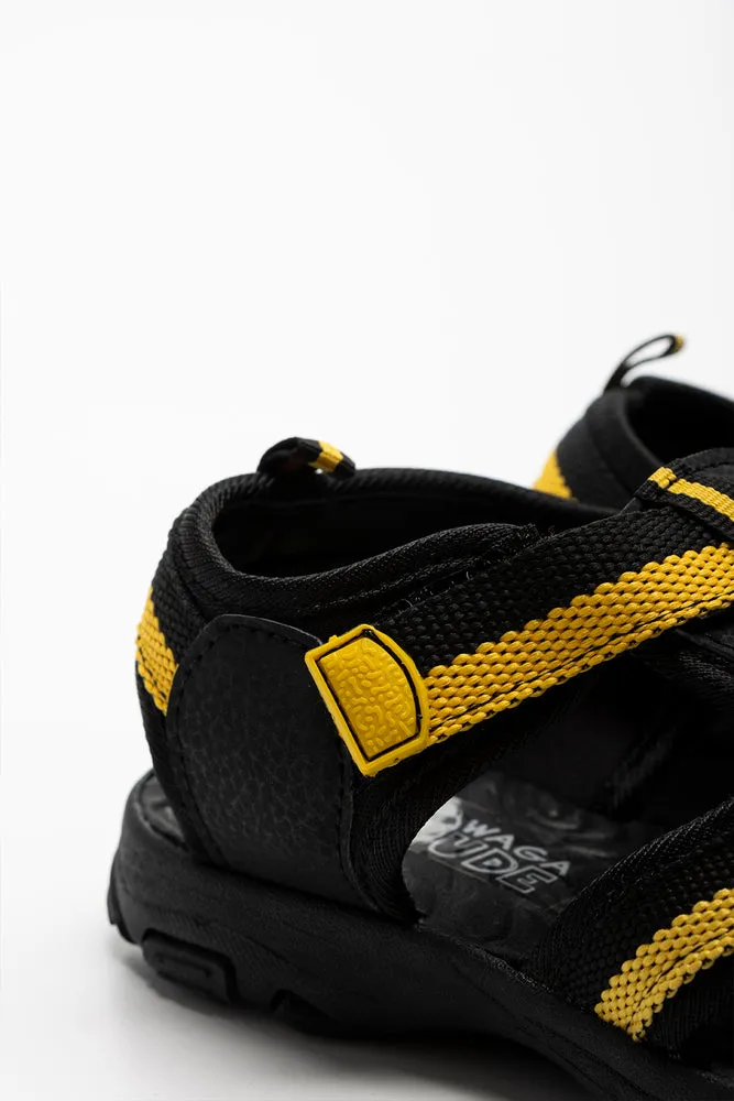 Web Tape Adventure Sandal Black